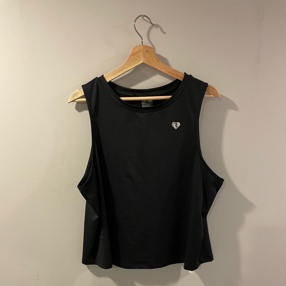 Womens Best Black Power Tank Top XXL